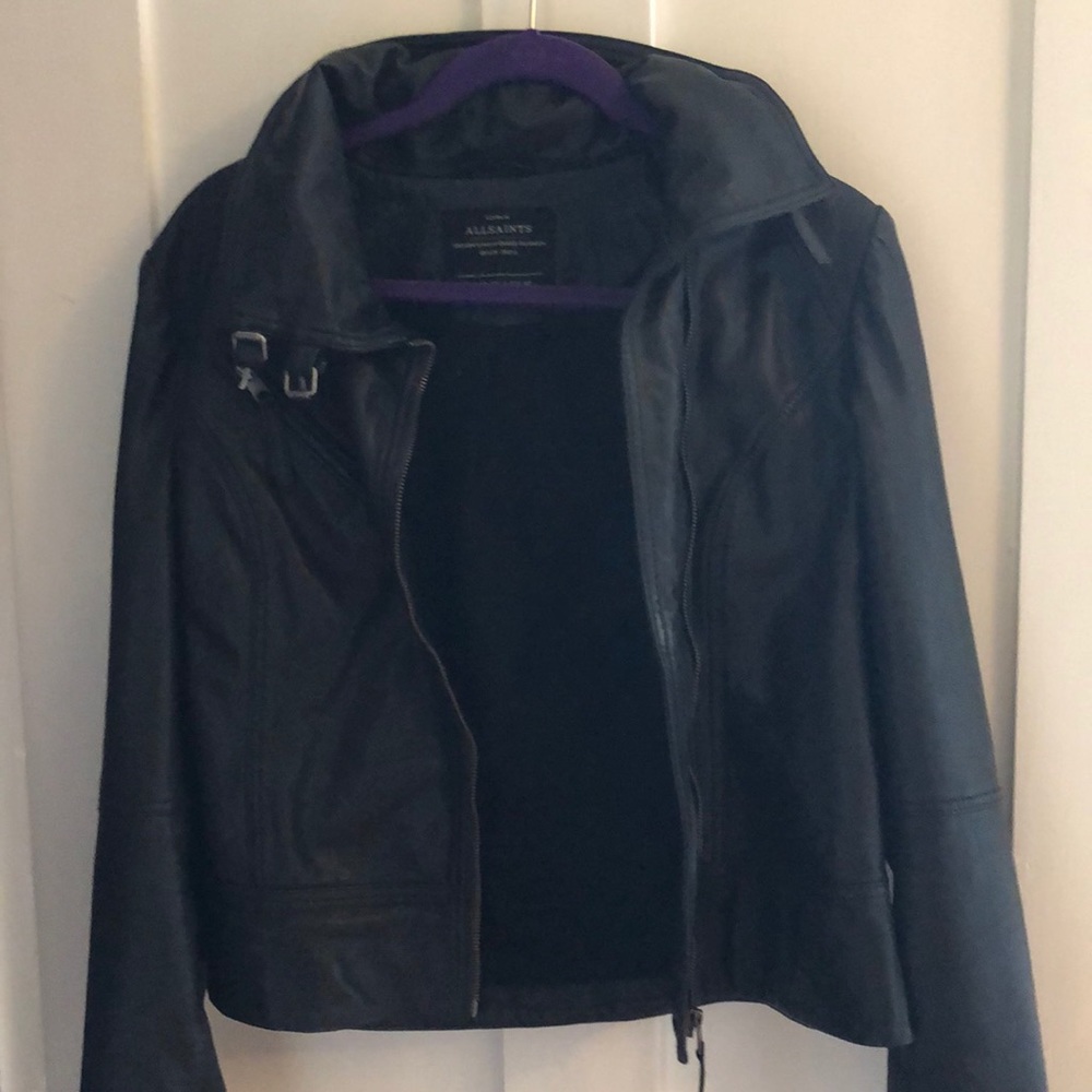 All Saints authentic leather jacket